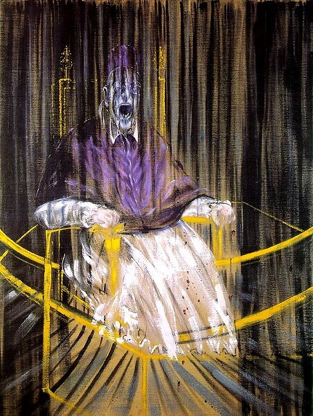 Study after Velazquez's Portrait of Pope Innocent X 1953, by Francis Bacon